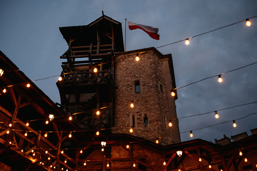 Wesele na zamku w stylu slow