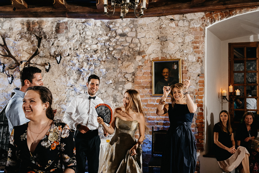 Wesele na zamku w stylu slow