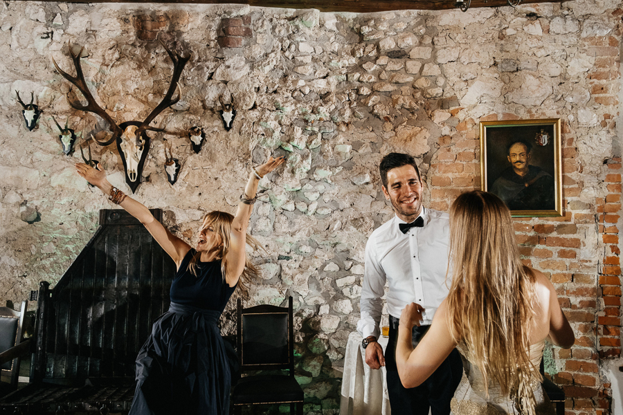 Wesele na zamku w stylu slow