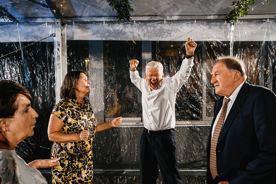 romantyczne wesele pod namiotem